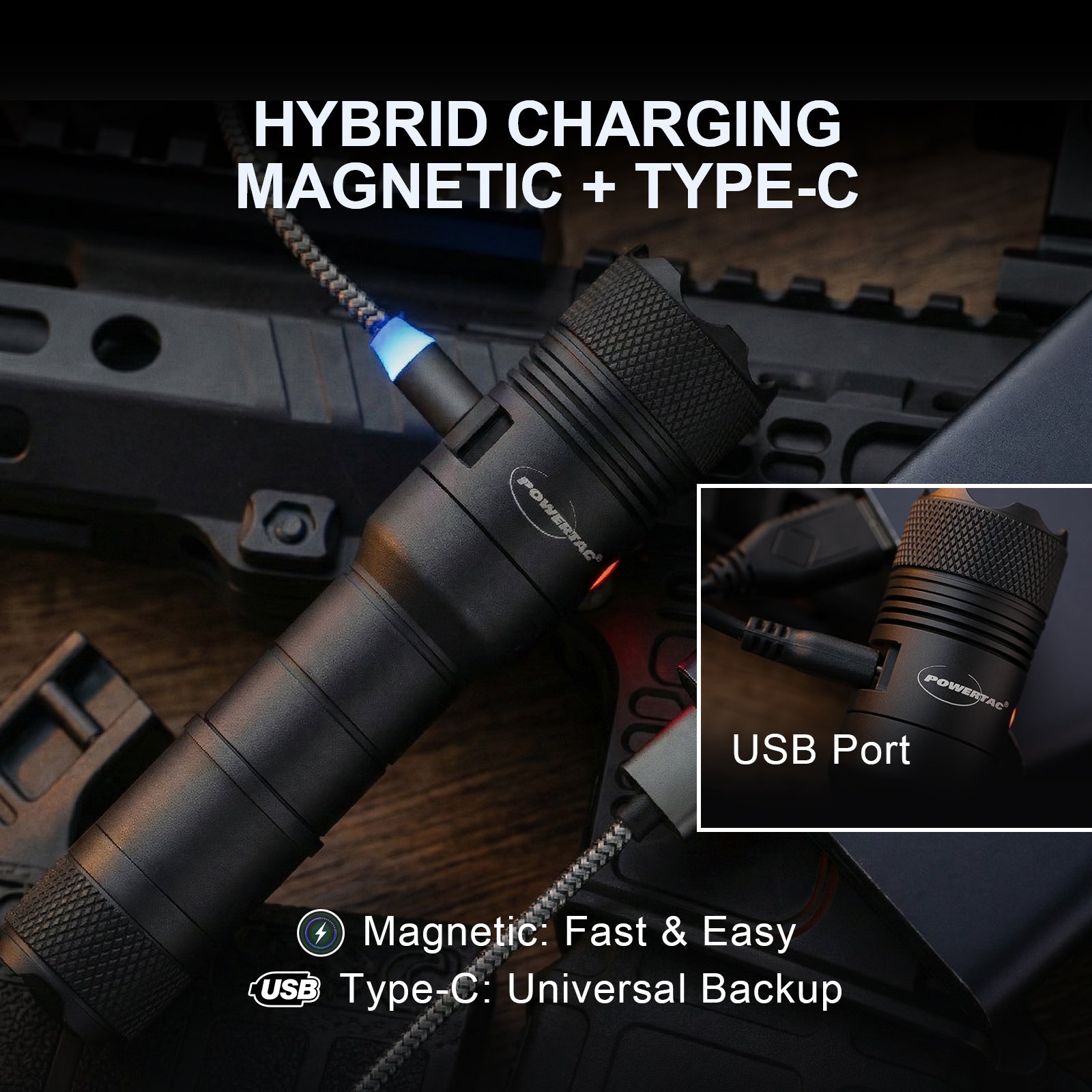 Huntsman 1250LM WML | 510M Beam | 'Picatinny' & 'M-Lok' Dual Mount